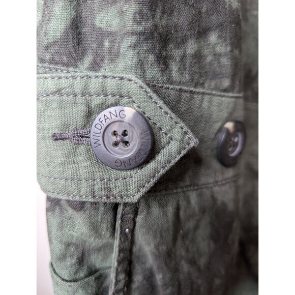 WILDFANG Green/Black The Essential High Waisted Coveralls Jumpsuit Size 2X - Picture 5 of 12